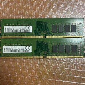 デスクトップパソコン用 メモリKingston PC4-2666V 32GB( 16GB×2枚)