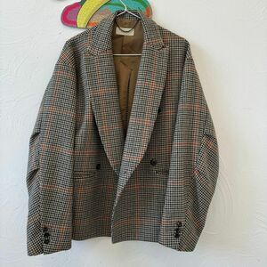 Jieda HOUND'S TOOTH TAILORED JACKET