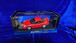 1/18 Porsche 911 GT3 STREET GUARDS RED Early 77811 Autoart オートアート ポルシェ 996 前期 ガーズレッド