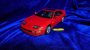 1/18 NISSAN FAIRLADY Z Z32 300ZX RHD 国内仕様 初版黒箱 Kyosho 京商 日産 フェアレディZ 右ハンドル RED ① 