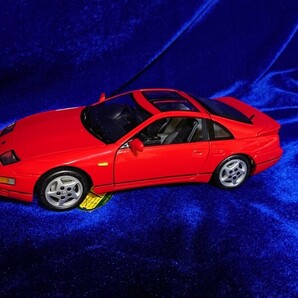 1/18 NISSAN FAIRLADY Z Z32 300ZX RHD 国内仕様 初版黒箱 Kyosho 京商 日産 フェアレディZ 右ハンドル RED ① の画像5