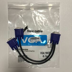 Pasow VGA モニター　1M/2F 0.3m