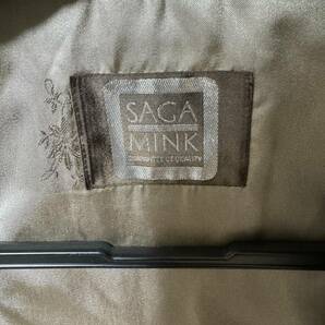 □売り切り□サガミンク SAGA MINK ミンク ファー ジャケット コート 毛皮 ブルゾン アウター 11の画像3