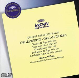 J.S. Bach: Organ Works / Helmut Walcha HELMUT WALCHA　輸入盤CD