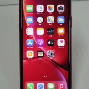 1056581C★ 【利用制限〇判定/ジャンク】SoftBank Apple iPhone XR 64GB MT062J/A (PRODUCT)RED ソフトバンク アップルの画像2