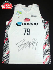 [#79 Morita .. player ] with autograph [a way uniform ( white )] - Tokyo Hachioji beet rain Zoo 