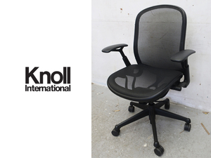 ■P509■美品■Knoll/ノール/ノル■チャドウィックチェア■メッシュ■モダン■ドンチャドウィック■ブラック■デスクチェア