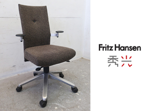 ■P646■美品■フリッツハンセン/Fritz Hansen■デンマーク■SHUKOH/秀光■スピン/SPIN■デスクチェア■ブルクハード・フォクテール■12万