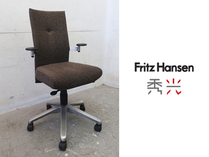 ■P654■美品■フリッツハンセン/Fritz Hansen■デンマーク■SHUKOH/秀光■スピン/SPIN■デスクチェア■ブルクハード・フォクテール■12万