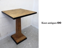 ■P725■展示品■クラッシュゲート■ヒート バーテーブル■Knot Antiques/ノットアンティークス■カウンターテーブル■古材■_画像1