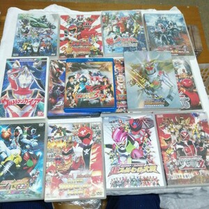 計14本 DVD ウルトラマンガイア VHS 仮面ライダー3号 ゴーカイジャー トッキュウジャー スーパー戦隊 大戦 ゴセイジャー ゼロ フォーゼ