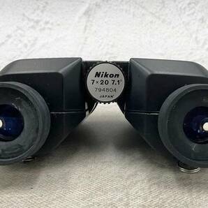 ◇双眼鏡◆Nikon ニコン ポロプリズム 双眼鏡 Binoculars 7×20 CFⅡ 7.1° 付属品あり ケース付きの画像3