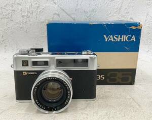 ◇カメラ◆YASHICA ヤシカ ERECTRO 35 エレクトロ 1:1.7 f=45mm シルバー ブラック フィルムカメラ 箱付き