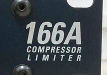 ◇オーディオ機器◆dbx 166A 2点 COMPRESSOR LIMITER コンプレッサー リミッター 通電確認済_画像7