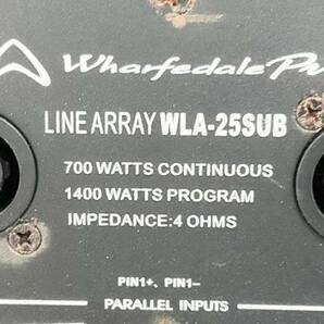 ◇オーディオ機器◆Wharfedale Pro ワーフェデール プロ WLA-25SUB サブウーファー ※直接引き取り歓迎の画像6