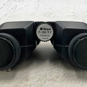 ◇双眼鏡◆Nikon ニコン ポロプリズム 双眼鏡 Binoculars 7×20 CFⅡ 7.1° 付属品あり ケース付きの画像2