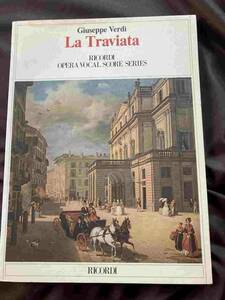 La Traviata Ricordi Opera Vocal Score Series