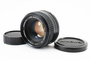 【実用外観美品】Minolta ミノルタ MC ROKKOR-PF 1:1.7 50mm MFレンズ #558