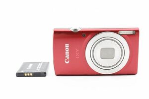 【極上品】Canon キャノン IXY 200 赤 レッド コンパクトデジタルカメラ #624