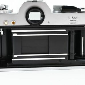 【実用外観美品】Nikon ニコン NIKOMAT EL シルバー ボディ フィルム一眼カメラ #640-4の画像7
