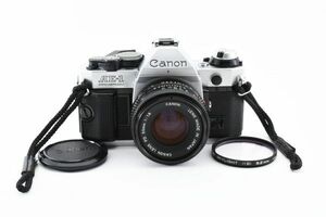 【実用品】Canon キャノン AE-1 PROGRAM シルバー / new FD F1.8 50mm #642-3