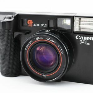【実用外観美品】Canon キャノン AF35 ML コンパクトフィルムカメラ #638-3の画像2