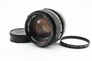 【実用外観美品】Canon キャノン FD 50mm F1.4 S.S.C MFレンズ #638-2