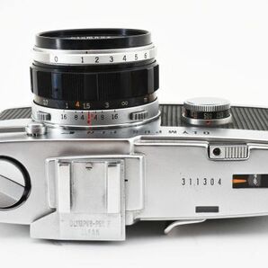 【実用外観美品】Olympus オリンパス PEN F / F.ZUIKO AUTO-S F1.8 38mm ハーフフィルムカメラ #655-1の画像5