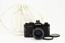 【実用品】Konica コニカ AUTOFLEX T3 フィルム一眼 / HEXANON AR 50mm F1.7 MFレンズ #697_画像1