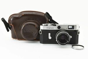 【実用外観美品】Canon キャノン Canon P 35mm f2.8 レンジファインダー #710