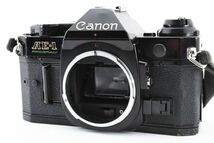 【実用品】Canon キャノン AE-1 PROGRAM 黒 ブラック ボディ #724-6_画像3