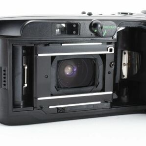 【実用品】Olympus オリンパス μ[myu:] panorama 黒 ブラック コンパクトフィルムカメラ #734-2の画像5