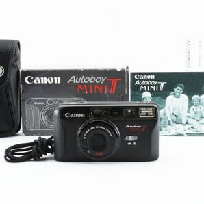 【極上品】Canon キャノン Autoboy mini T コンパクトフィルムカメラ #734-6の画像1