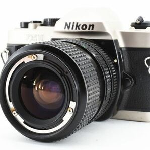【実用品】Nikon ニコン FM10 フィルム一眼 / Ai-s 35-70mm 3.5-4.8 MFレンズ #737-5の画像3