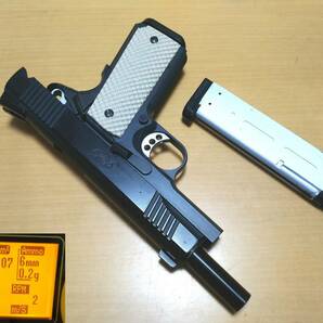 WA キンバー KIMBERスライド Rタイプカスタム ガバメント HW 1911 マグナガスブローバック の画像8