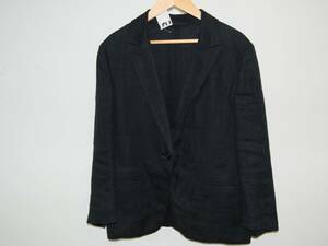 [USED/A] Margaret Howell MHL# лен /linen# tailored jacket # размер 1# темно-синий 