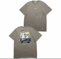 FR2 xlarge FXXK ICON Tee コラボ エクストララージ 半袖Tシャツ 新品 ベージュ タグ付き 佐藤ノア着用 Mサイズ_画像3