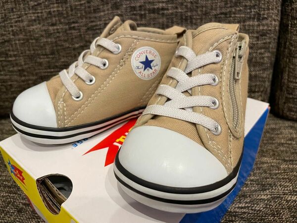 CONVERSE ベビーオールスター 13cm ベージュ