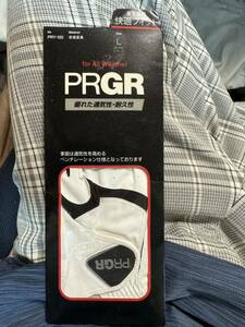 PRGR☆プロギア☆グローブ☆左手用☆サイズL(25-26)☆PRY-120☆ホワイト