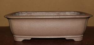 Популярный писатель японской чаши &lt;Гйояма Накано / Пурпурная грязь ... Идеальная оценка возраста ... выдающаяся грязь, отличная практичность, легкий размер использования&gt; 28,5 см фасад внешнего угла угла.