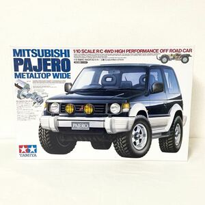 m64/140★1円〜 タミヤ 1/10 電動RC 4WDオフロードカー 三菱パジェロ・メタルトップワイド