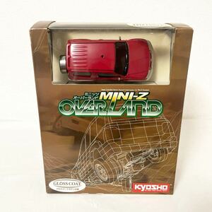 w63*1 иен ~ Kyosho Mini-Z Overland Mitsubishi Pajero красный дамский комплект 