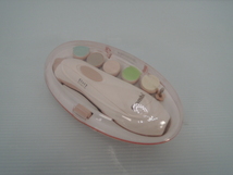 Combi コンビ baby label ベビーレーベル ネイルケアセット 電動 爪やすり ベビーピンク 0ヶ月から やすり 爪磨き 動作品/管理6493B11_画像1