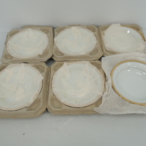未使用・長期保管品 Noritake ノリタケ 食器 大量まとめ プレート 大皿 小皿 ティーセット ホワイト×ゴールド 食器 ブランド/管理6795A24の画像4