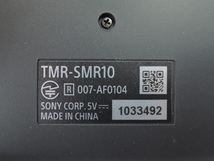 △SONY ソニー 首かけ集音器/テレビ用スピーカー SMR-10/TMR-SMR10 ブラック サウンドモニタリングレシーバー 通電OK/管理6837A12-01260001_画像6