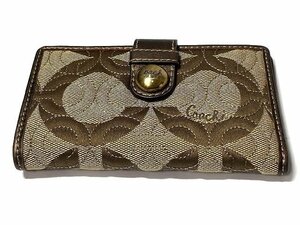 COACH　コーチ　カードケース　オプアート　パスケース　良好品