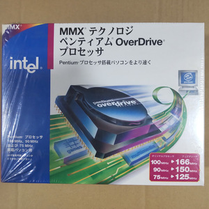 [ unopened ]intel Pentium ODP JBPODPMT66X166 rare goods MMX Techno roji