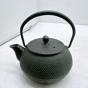 鉄瓶 南部鉄器 岩鋳 鉄器 急須 茶器 茶道具 煎茶道具 倉出し 蔵出し 整理品 中古品 鉄急須 現状 の画像1