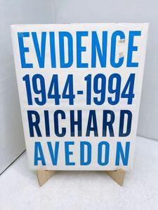  unopened *EVIDENCE 1944-1994 RICHARD AVEDON Richard *ave Don book@ photoalbum foreign book materials collection delivery Italy that time thing present condition 
