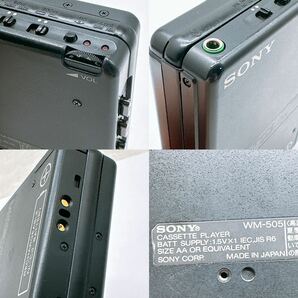 当時物★WALKMAN SONY ヴィンテージ ワイヤレスウォークマン カセットプレーヤー WW-505 ソフトケース付★希少 ソニーウォークマンの画像5